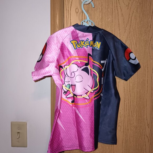 NEW Kid's 2024 Summer Jigglypuff Attack Pokémon Cartoon T-Shirt Small - Picture 4 of 5